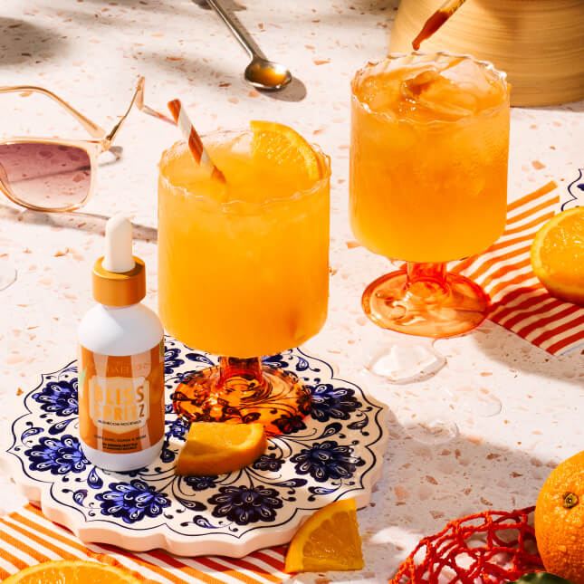 Bliss Spritz Mushroom Mocktail