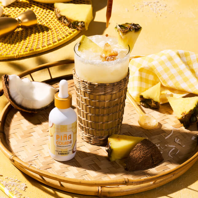 Piña Colada Mushroom Mocktail