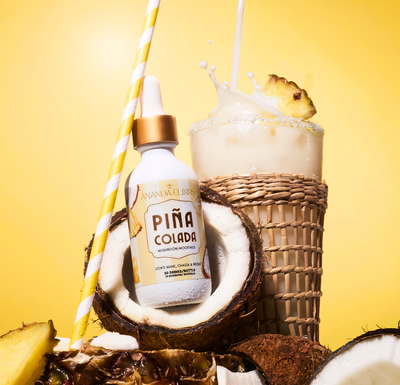 Mushroom Mocktails — Piña Colada